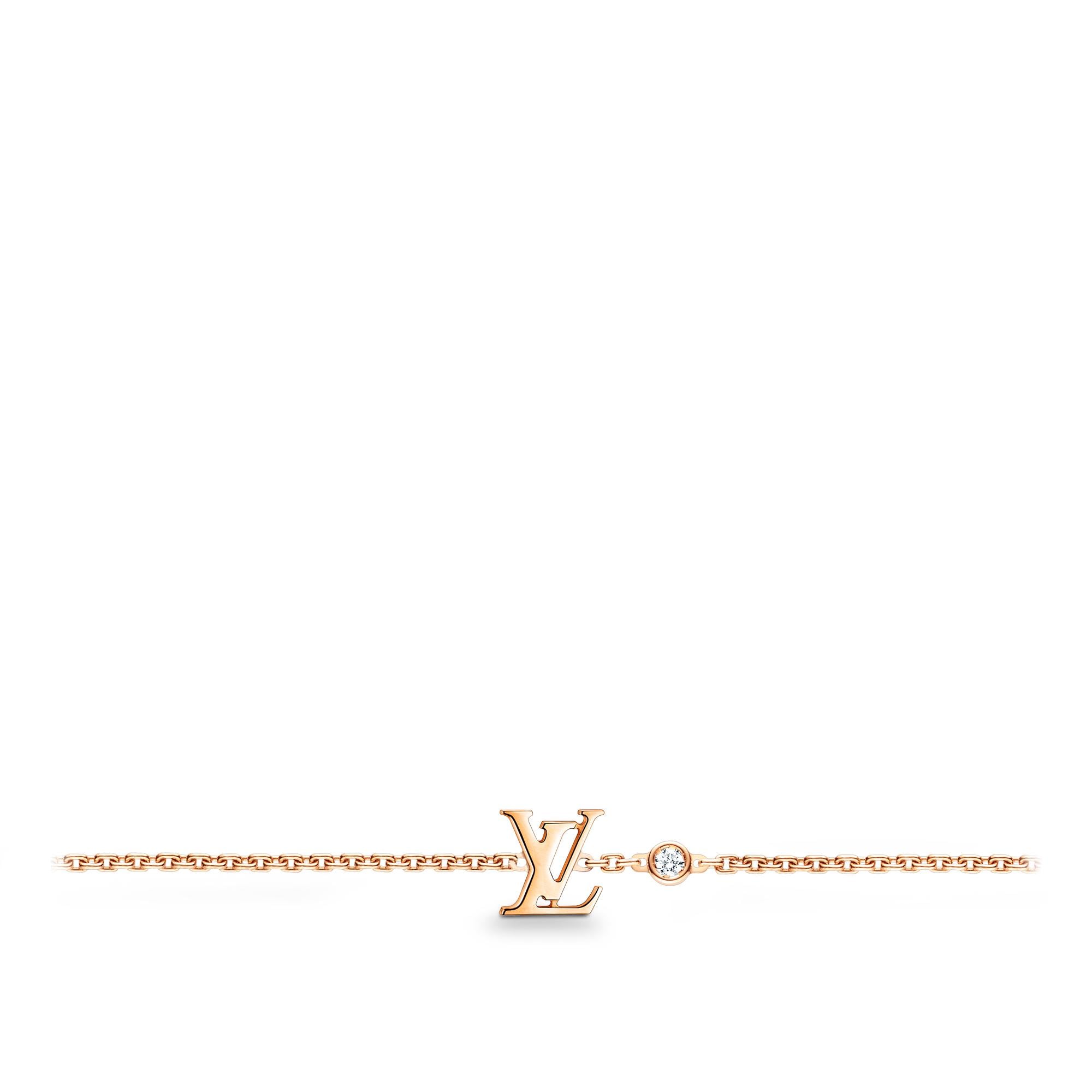 Louis vuitton gold 2025 bracelet womens